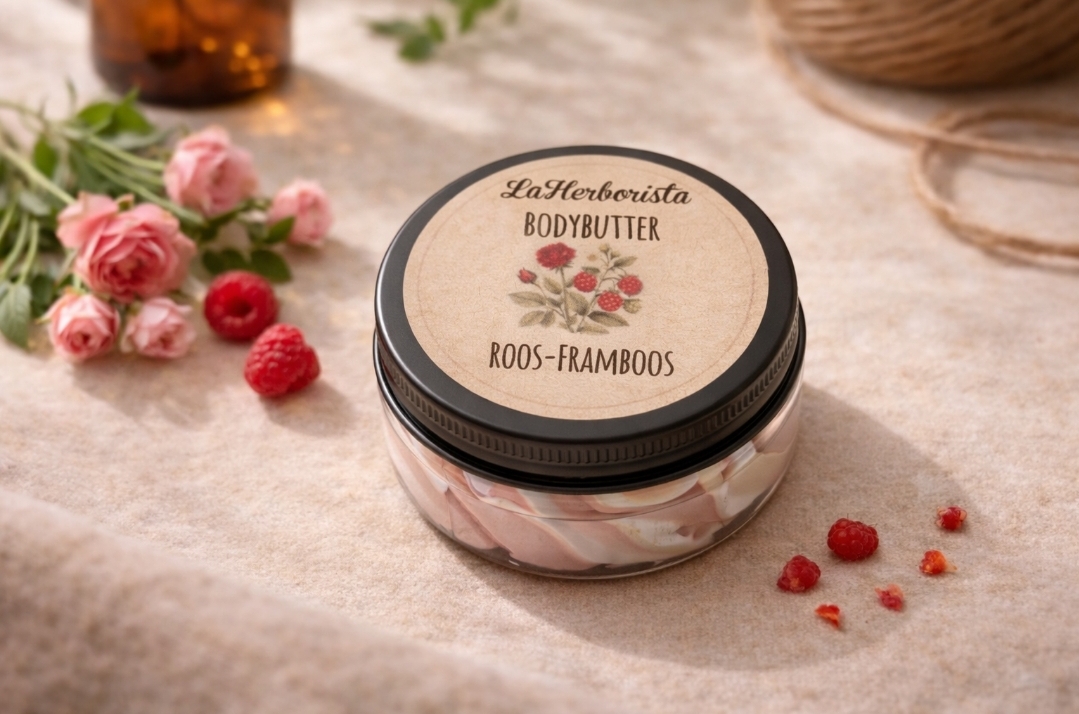 Bodybutter roos-framboos